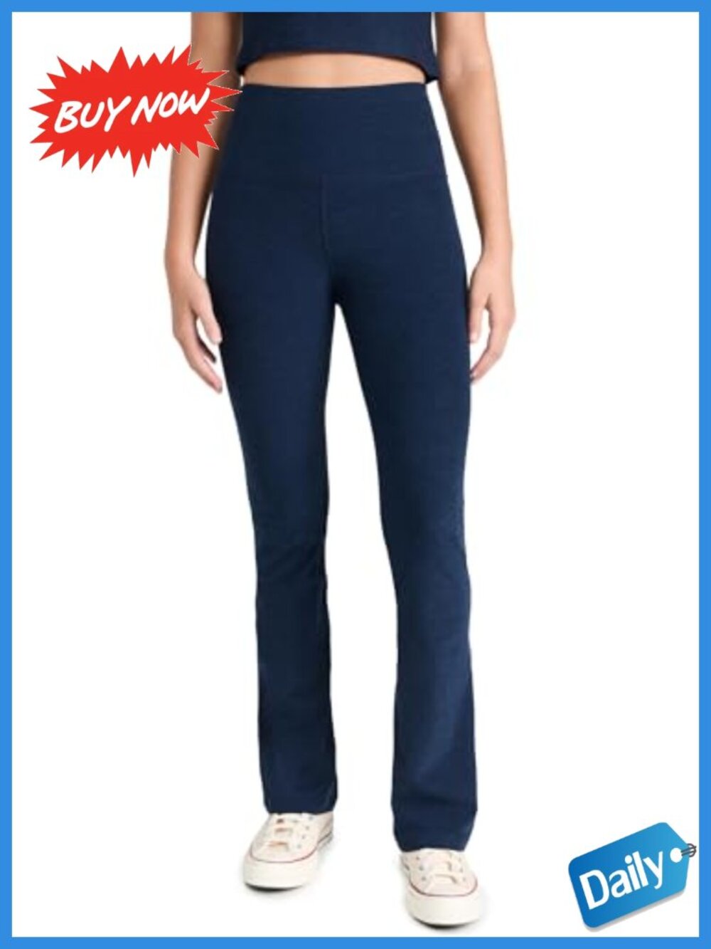 High Waisted Bootcut Yoga Pants Spacedye Practice Athletic Dance